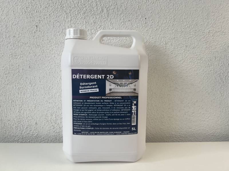 Nettoyant sols et Surfaces désodorisant 2D Fraise à Vitrolles