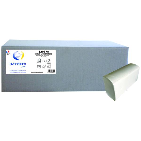 Essuie-Mains enchevêtré plié en Z à Istres