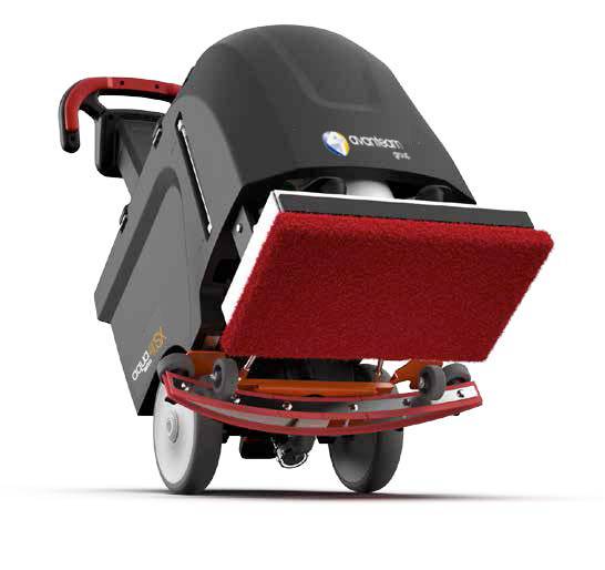 Autolaveuse  vibrante excentrique AQUATEAM 40 SX+ à Martigues