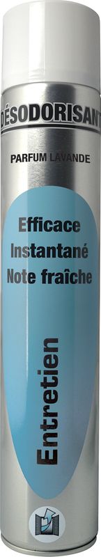 Aérosol Désodorisant Parfum : Lavande - 750 ml