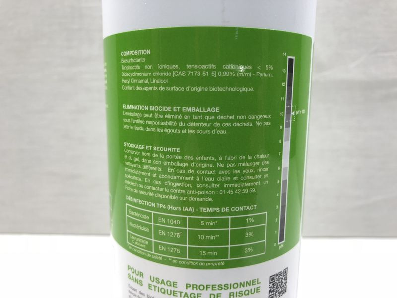 Nettoyant Dégraissant Désinfectant Désodorisant - Pureway Aqua - HTS BIO - La Ciotat