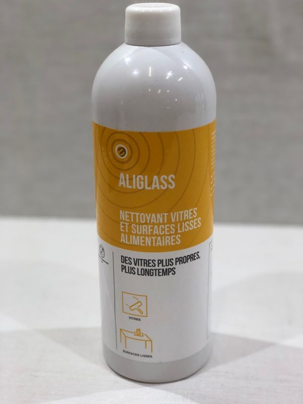 Nettoyant vitres et surfaces lisses écologique : Aliglass - HTS BIO - Antibes