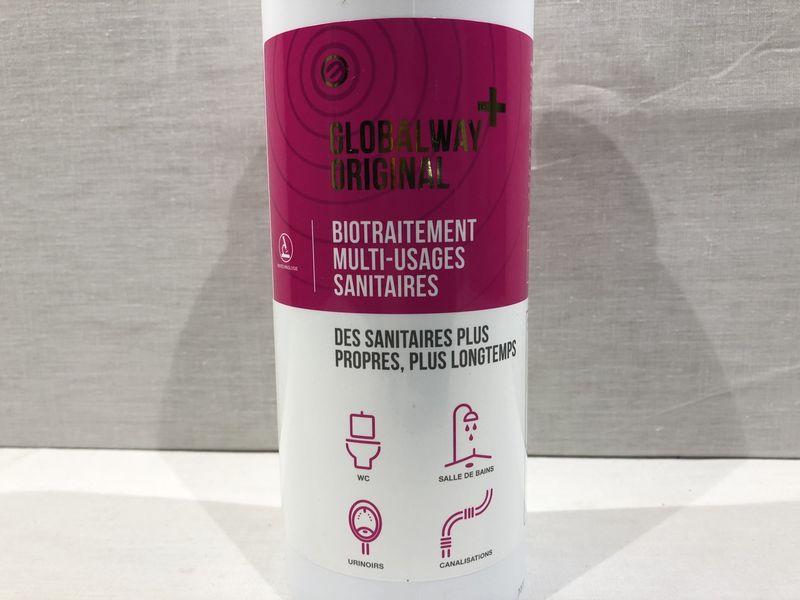 Nettoyant biotraitement multi-usages sanitaires : Globalway   Original - HTS BIO - Colmar