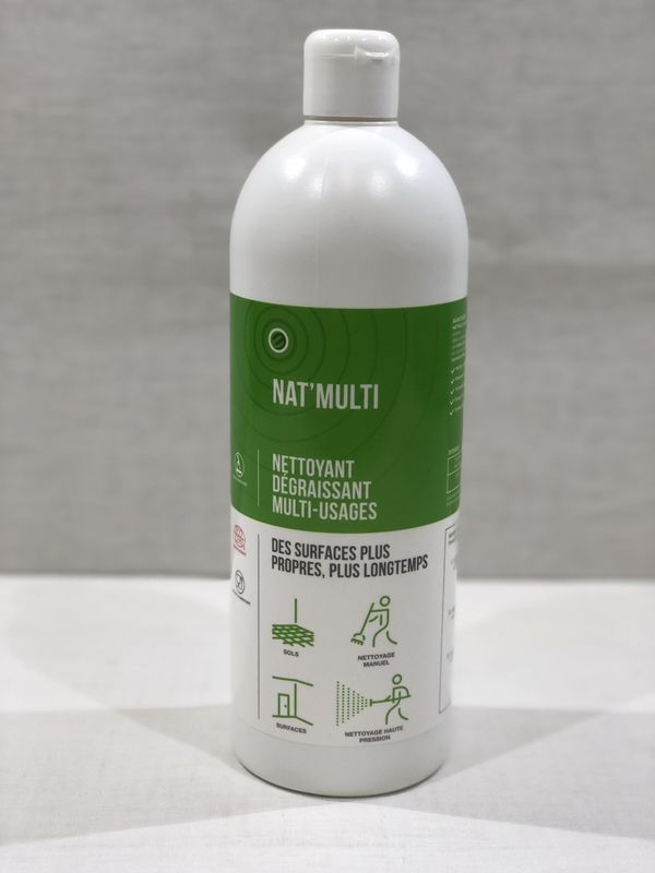 Nettoyant dégraissant multi usage bio : Nat’Multi - HTS BIO - Mende