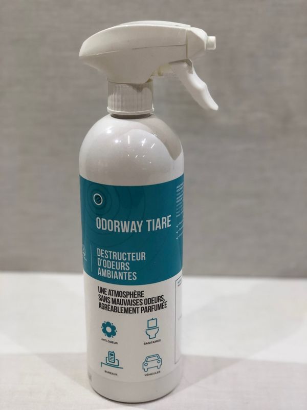 Surodorant destructeur d’odeurs ambiantes écologiques : Odorway Tiaré - HTS BIO - Vichy