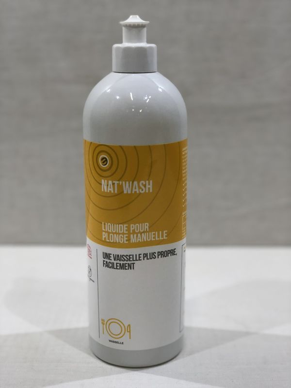 Liquide vaisselle super dégraissant écologique : Natwash - HTS BIO - Cherbourg