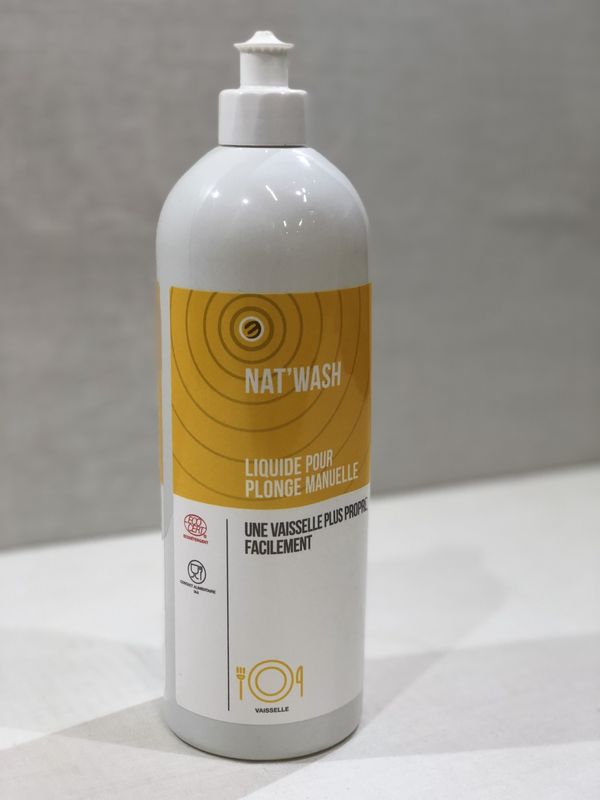 Liquide vaisselle super dégraissant écologique : Natwash - HTS BIO - Rouen