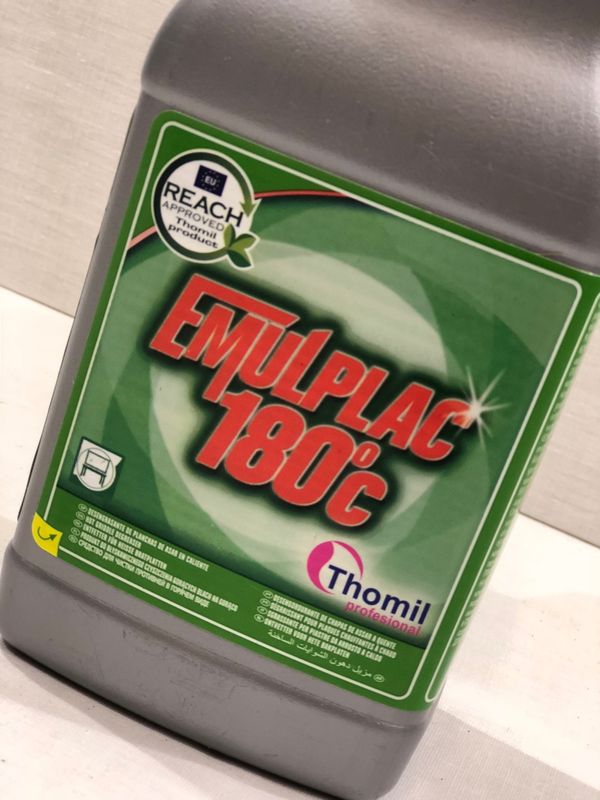 Produit de nettoyage spécial plancha : Emulplac 180° - THOMIL - Colmar