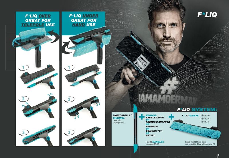 F* Liq housse mouilleur 35 cm - MOERMAN